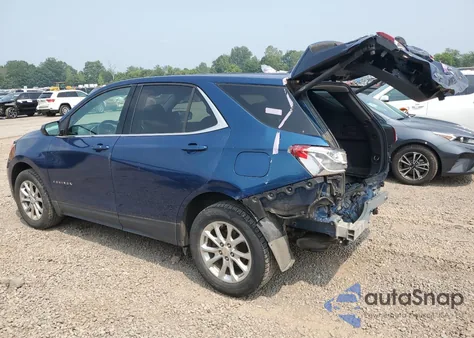 2020 Chevrolet Equinox Lt из США, поврежденный, VIN 2GNAXUEV9L6195367